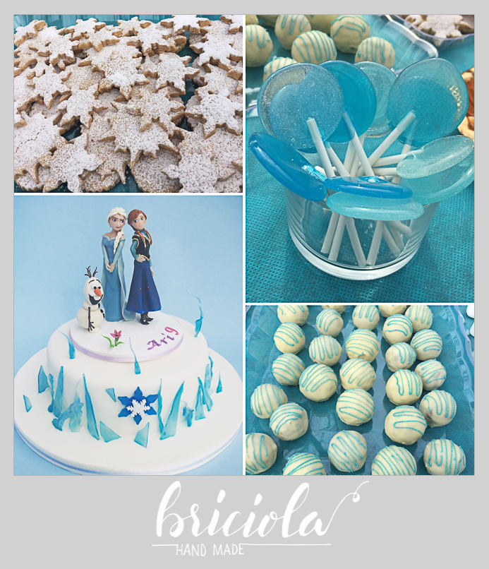 Sweet table compleanno - frozen