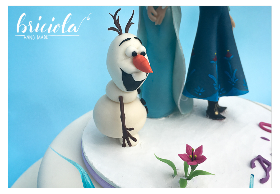 Topper compleanno - Frozen - Olaf