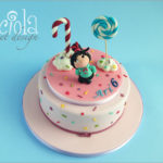 torta e topper compleanno - Vanellope