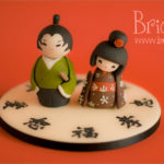 topper matrimonio - kokeshi