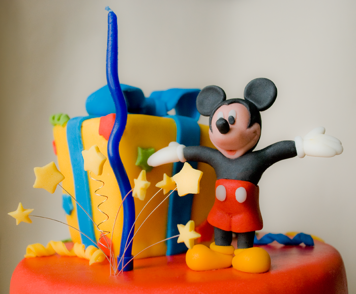 torta primo compleanno - topolino